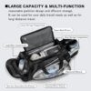 40L Travel Duffle Bag, 4-in-1 Large Gym Bag with Shoe & Wet Clothes and…