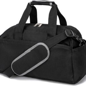 14 inch Small Gym Bag for Women & Men, Mini Duffel Bag for Travel Sports…
