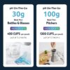 Invigorated Water pH ON-The-GO Alkaline Water Filter Pouch- Portable Alkaline Water…