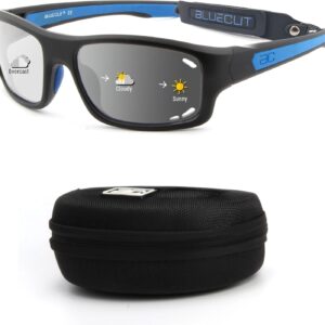 BLUE CUT Sports Protection Goggles, Photochromic Lenses Safety Glasses for Basketball,…