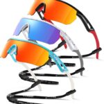 Kids Sunglasses Youth Baseball Sun Glasses Polarized Sports TR90 Lightweight UV400...