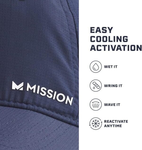 MISSION Cooling UPF Performance Hat – Unisex One Size Cap for Workouts, Golf & Running…