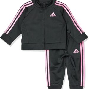 adidas Baby Girls 2-piece Classic Tricot Track Suit Jacket & Pants