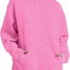 Dnzzs Womens Oversized Hoodie Acid Wash Hoodie Vintage Sweatshirt Heavyweight Fleece…