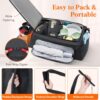 Lifewit Gym Bag for Men & Women with Shoe Compartment, 40L Carry On Duffle…