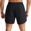 NELEUS Men’s 2 in 1 Running Shorts with Liner,Dry Fit Workout Shorts with Pockets