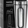 TOOFEEL Shaker Bottles for Protein Mixes 28 oz Stainless Steel Protein Shaker with 2...