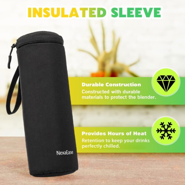 Portable Blender Personal Juicer for Shakes and Smoothies – 20 OZ Electric Protein…