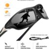 KALIYADI Polarized Sunglasses-Men Sports Sun-glasses: Mens Sunglasses Polarized UV…