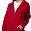 Hanes Men’s EcoSmart Fleece Full-Zip Hoodie Sweatshirt