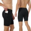Runhit Men’s Compression Shorts with Pockets Athletic Running Spandex Shorts Sports…