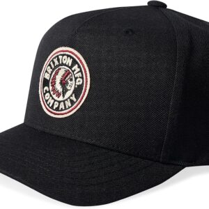 Brixton Rival Medium Profile Adjustable Snapback Hat, One Size