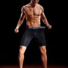 NELEUS Men’s 3 Pack Performance Compression Shorts