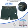 maamgic Mens 5″ Gym Running Shorts for Men 2 in 1 Quick Dry Workout Athletic Shorts