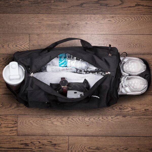 Fitgriff Gym Bag for Men & Women with Shoe & Wet Compartment – Duffle Bag…