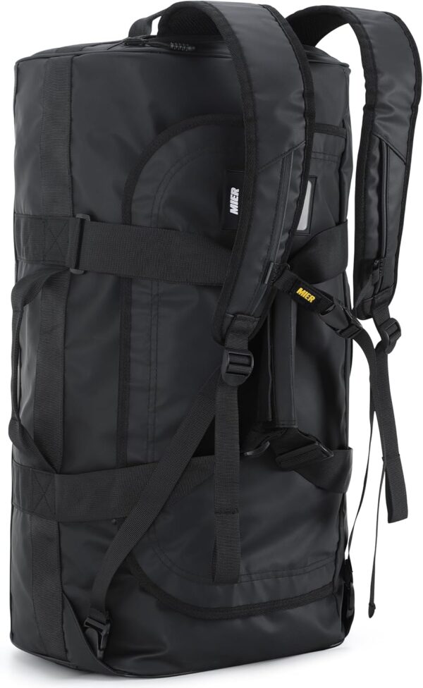 MIER Water Resistant Backpack Duffle Heavy Duty Convertible Duffle Bag with…