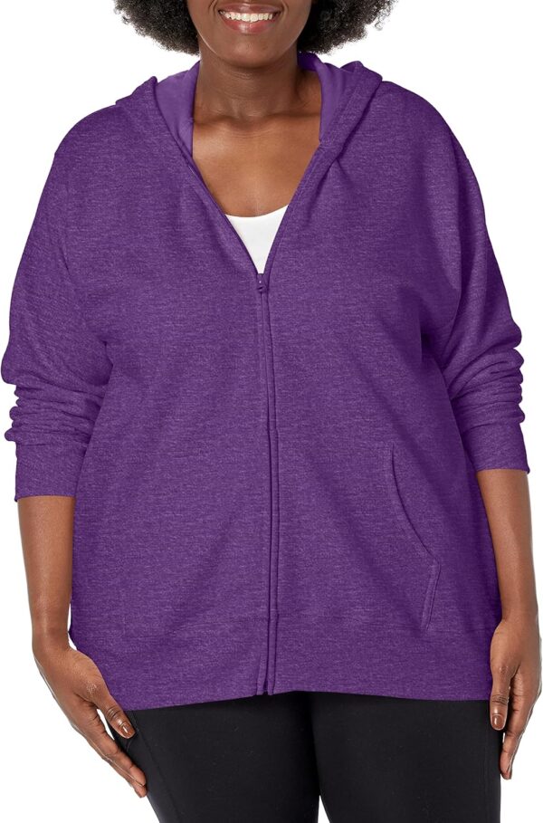 Just My Size Women’s Ecosmart Fullzip Fleece Hoodie