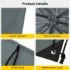 Vorspack Drawstring Backpack 100 Pieces for Party Gym Sport Trip
