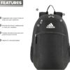 adidas Striker Team Sports Backpack for Soccer and More, Workout Bag for Men…