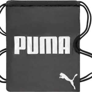 PUMA Kids’ Evercat Advantage Reversible Carrysack, Black/Silver, One Size