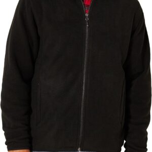 Amazon Essentials Men’s Full-Zip Fleece Jacket (Available in Big & Tall)
