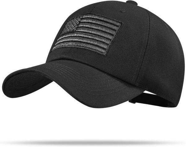 American Flag Hat, Adjustable Fit USA Baseball Cap for Men Women, Dad Hats, Outdoor…