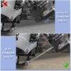 Adjustable Transom Saver from 23 to 35 Inches, Boat Motor Support with Heavy-Duty…