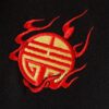 Niepce Inc Streetwear Men’s Dragon Embroidered Heavyweight Graphic Hoodies