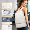 Gym Backpack for Women Men, Lightweight Gym Bag with Shoe Compartment,…