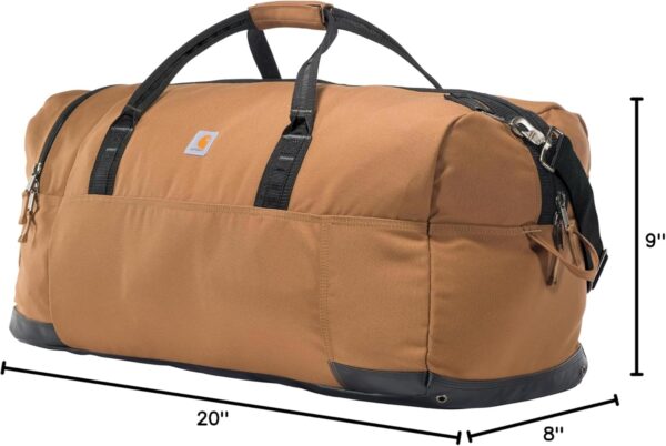Carhartt Classic Duffels, Heavy-Duty Bag for Jobsite, Gym and Travel