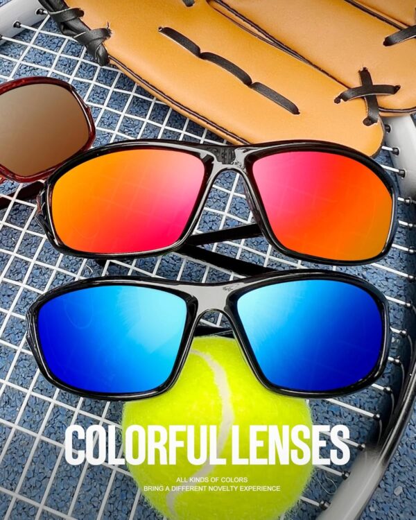 KALIYADI Polarized Sunglasses-Men Sports Sun-glasses: Mens Sunglasses Polarized UV…