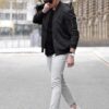 TACVASEN Men’s Bomber Jacket Lightweight Casual Spring Fall Windbreaker Zip Up Coat…