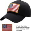 Antourage American Flag Unisex Baseball Hat for Men and Women | USA Flag Mesh Snapback…