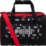 PUMA Evercat Transformation 14" Junior Duffel Bag (Black/Red, One Size)