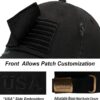 Antourage American Flag Unisex Baseball Hat for Men and Women | USA Flag Mesh Snapback…