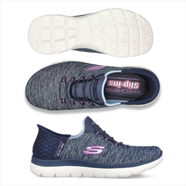 Skechers Women’s Hands Free Slip-ins Summits Dazzling Haze Sneaker
