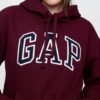 GAP Women’s Logo Hoodie Hooded Pull-on Sweatshirt