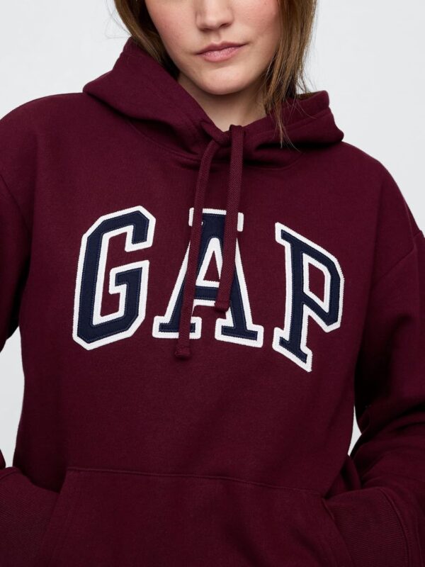 GAP Women’s Logo Hoodie Hooded Pull-on Sweatshirt
