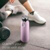 SipX Triple-Insulated Stainless Steel Water Bottle – 20oz. With Cover Lid, BPA-Free…