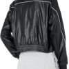 PUMA Womens Iconic T7 Woven Track Jacket, Puma Black, Large US