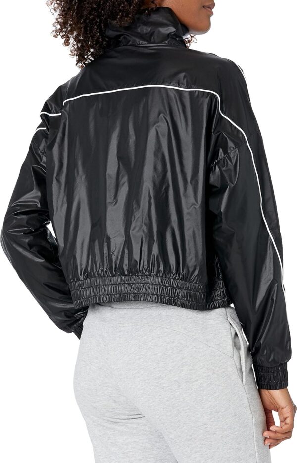 PUMA Womens Iconic T7 Woven Track Jacket, Puma Black, Large US