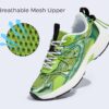 LUCKY STEP Women’s Fashion Walking Shoes Running Platform Mesh Casual Sport Gym Work…