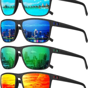 Polarized Sunglasses Men, Mens Sunglasses Polarized UV protection Lightweight Sun…