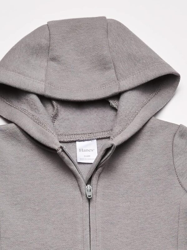 Hanes, Zippin Soft 4-way Stretch Fleece Hoodie, Babies and Toddlers