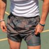 maamgic Mens 5″ Gym Running Shorts for Men 2 in 1 Quick Dry Workout Athletic Shorts