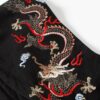 Niepce Inc Streetwear Men’s Dragon Embroidered Heavyweight Graphic Hoodies