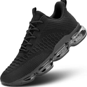Men’s Air Cushion Running Shoes Breathable Tennis Fashion Sneakers Non Slip Workout…