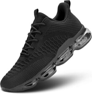 Men’s Air Cushion Running Shoes Breathable Tennis Fashion Sneakers Non Slip Workout…