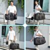 Felipe Varela Duffle Bag with Shoes Compartment and Adjustable…