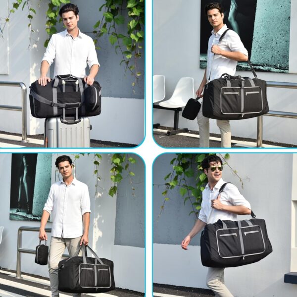 Felipe Varela Duffle Bag with Shoes Compartment and Adjustable…